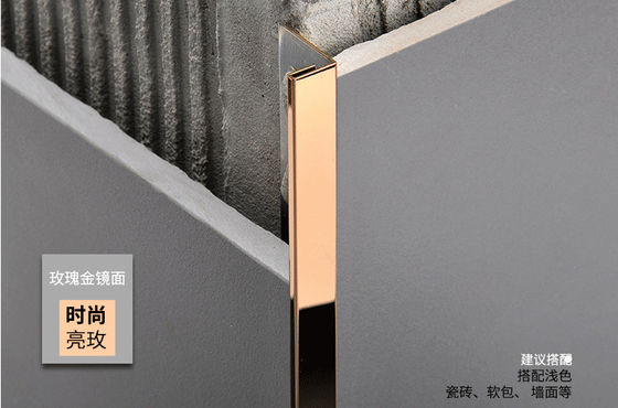 Bon prix profil d'équilibre de la Manche de l'acier inoxydable 201 304 316L pour la protection décorative de Conner Edge Or Wall Edge de cuisine en céramique en ligne