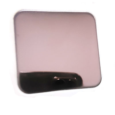 Bon prix Feuille décorative en acier de couleur de Rose Gold Custom Size Stainless de miroir de la catégorie 316L ASIS pour le projet architectural en ligne