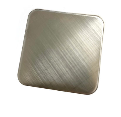 Bon prix Le délié croisé de vente chaud ruban de platine de 45 degrés a adapté le plat aux besoins du client de couleur d'acier inoxydable de taille du Chinois en ligne