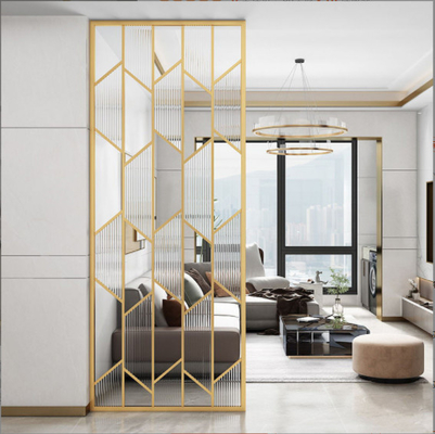 Particules de séparation de chambre en acier inoxydable 304 pour hôtel