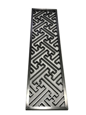 Bon prix Écran de séparation de salle en acier inoxydable métallique creux moderne 600 mm de largeur en ligne