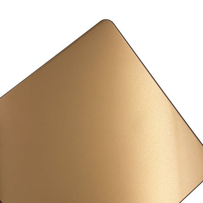 Bon prix Plaqué à l'usure en métal bronze en acier 430 BA 0,8 mm Épaisseur de mobilier poli Barrière à main en ligne