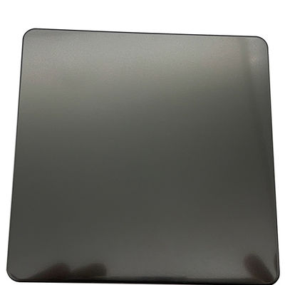 Bon prix Zr-métal Neige satinée NO.4 Couleur noire Stand Bleasted Steel 304 feuille Convient pour la plage en ligne