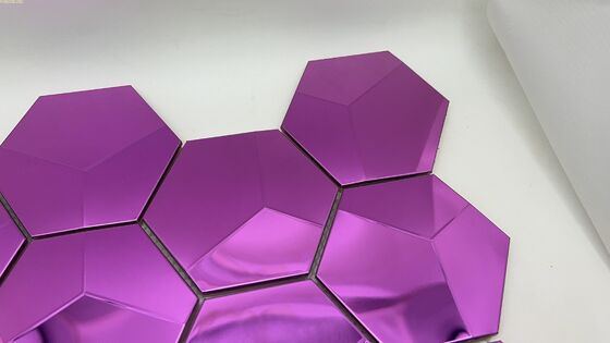 Bon prix Porcelaine mosaïque céramique carreaux pour la décoration intérieure 304 acier inoxydable en ligne