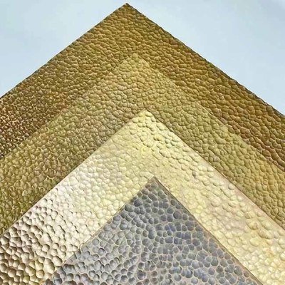Plaques en acier inoxydable de couleur miroir/brossé/frosté, personnalisées pour répondre aux divers besoins de conception