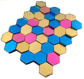 Bon prix Concave Convex Design Métal en acier inoxydable Décoration intérieure de clubs d'hôtel en mosaïque en ligne