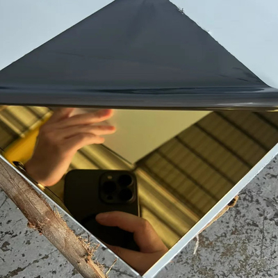 Première option pour la décoration architecturale ROLLE de couleur en acier inoxydable - MUR de rideau/Ascenseur/Décoration d'hôtel