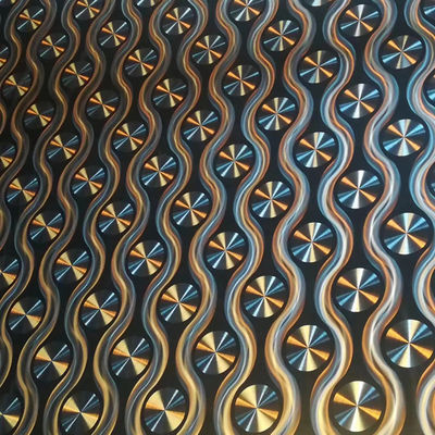 Bon prix Marché NOUVEAU PRODUIT IRIDESCENT Mosaïque en acier inoxydable DISCOUNT Disponible Tailles personnalisables en ligne