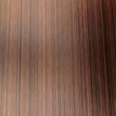 Ligne de cheveux en bronze rétro antique personnalisée en acier inoxydable coloré pour différents designs intérieurs et extérieurs