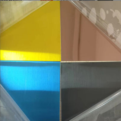 Bon prix Grade 304 201 316 430 revêtement murale décoratif en tôle d'acier inoxydable pour la décoration intérieure en ligne