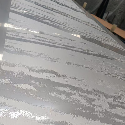 Bon prix Plaque d'acier inoxydable gravé personnalisable 304 décoratif 0,25 à 3 mm Plaque d'acier inoxydable pour décoration en ligne