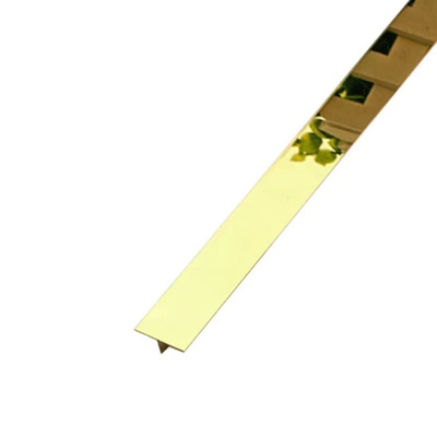 Bandes de garniture en acier inoxydable pour la conception intérieure et extérieure, tôles en acier inoxydable colorées, couleur PVD