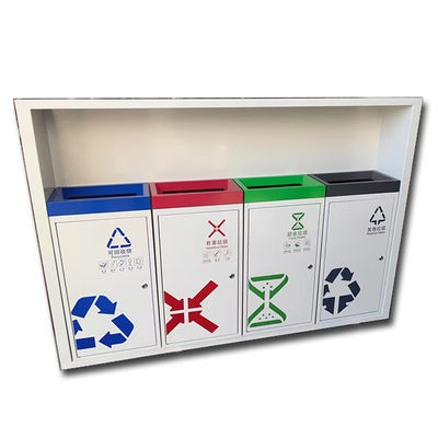 Bon prix Bac de tri et poubelle en acier inoxydable Produits métalliques en acier inoxydable personnalisés pour l'extérieur en ligne