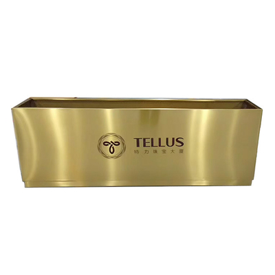 Custom Color Stainless Steel Powder Coated Aluminum Planters For Upgrade Garden Project