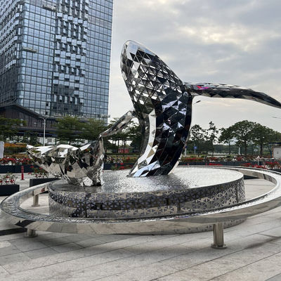 Bon prix Art Design 304 Chine usine de sculptures en acier inoxydable pour l' extérieur en ligne