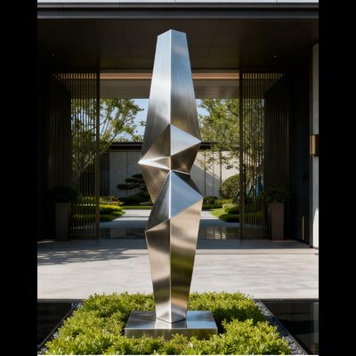 Bon prix Fabricants chinois de sculptures d'extérieur en acier inoxydable 316L anti-corrosion en ligne