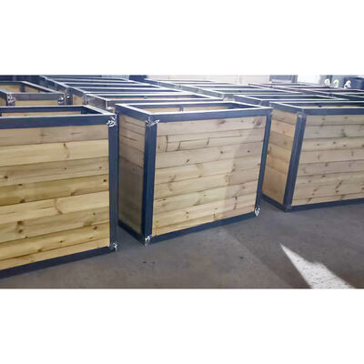 Bon prix Meubles de rue commerciaux Planteur en acier inoxydable - Design de paysage urbain en ligne