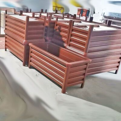 Bon prix Bac à plantes rotatif personnalisé en acier inoxydable pour une exposition solaire optimale en ligne