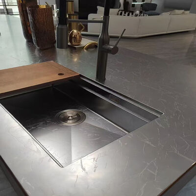 Table de cuisine en acier inoxydable 304 résistant aux rayures, de qualité alimentaire