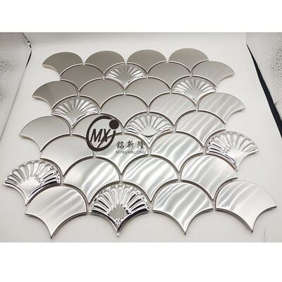 Custom Size and Design Stainless Steel Mosaic Tiles Direct from Manufacturer