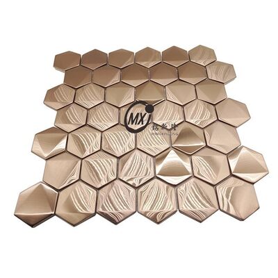 Antique and Vintage Style Stainless Steel Mosaic for Feature Wall