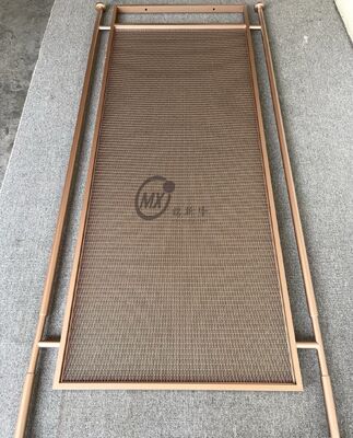 Bon prix Parement d'écran en acier inoxydable à motif géométrique contemporain avec revêtement PVD Titane et miroir 8k polonais en 304 grade en ligne