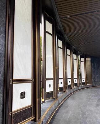 Bon prix Parement de chambre en acier inoxydable à motifs de bambou oriental en ligne