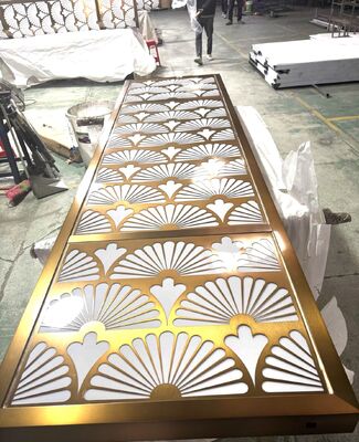 Bon prix Panneau de séparation en acier inoxydable pour showroom en ligne