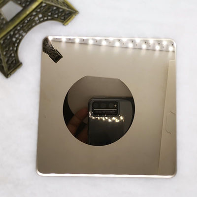 Bon prix Empreinte digitale de miroir de la BV gigaoctet TUV Champagne Gold Stainless Steel Sheet 304 anti en ligne